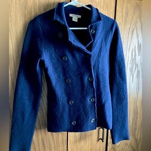Free People double breasted wool jacket